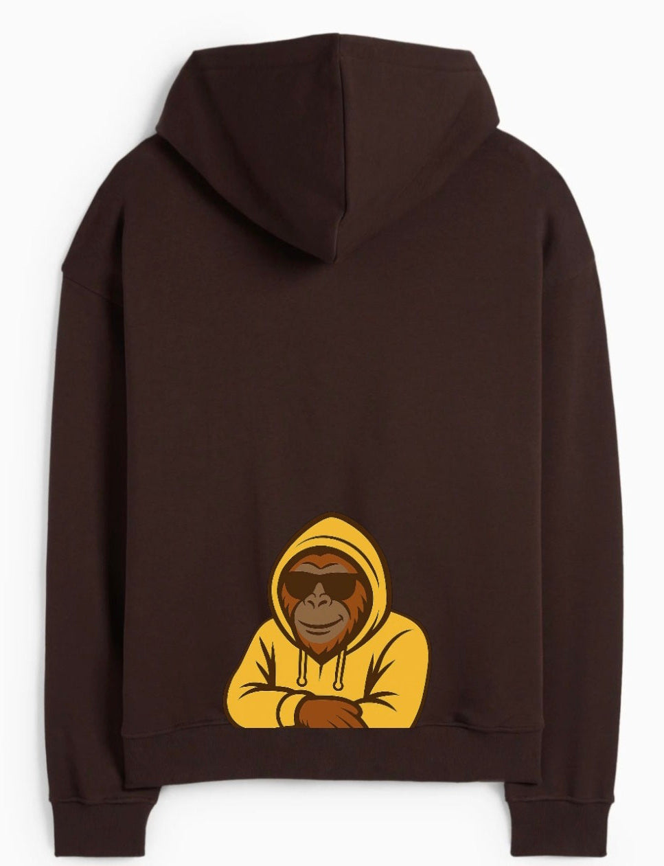 Hoodie Katanga Marron