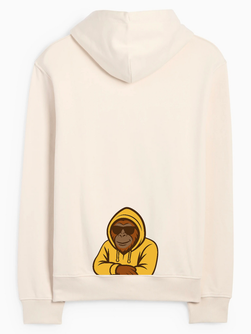 Hoodie Amazonia Coupe ample Beige