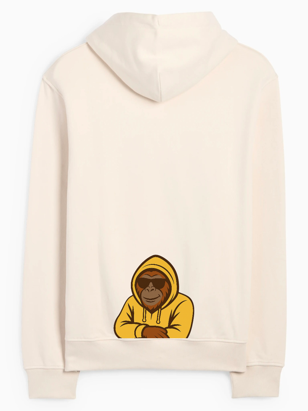 Hoodie Amazonia Coupe ample Beige